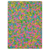 Confetti Hearts Office-Zwischenablage Klemmbrett (Rückseite)