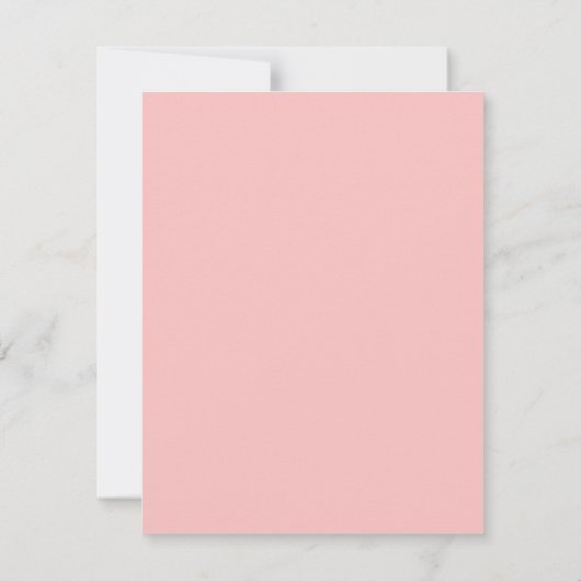 Confetti Hearts Verlobung Einladung (Rückseite)