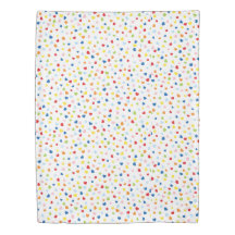 Confetti Herz Multi Color Twin Duvet Cover