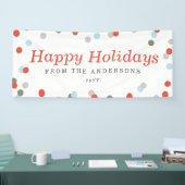 Confetti Holiday Banner (Messe)