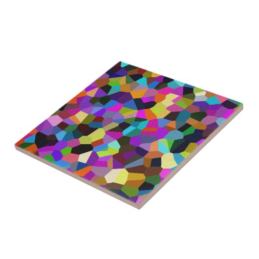 Confetti in Jewel Tones Fliese (Seite)