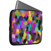 Confetti in Jewel Tones Laptopschutzhülle (Vorne Rechts)