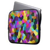 Confetti in Jewel Tones Laptopschutzhülle (Vorderseite Links)