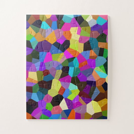 Confetti in Jewel Tones Puzzle (Vertikal)
