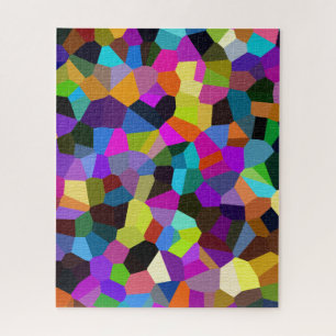 Confetti in Jewel Tones Puzzle