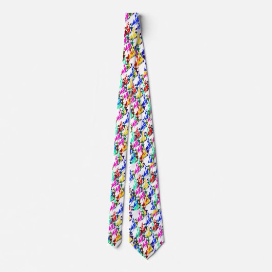 Confetti Jake Collection Neck Tie Krawatte (Rückseite)