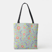 Confetti Joy Lines and Dots Tasche (Rückseite)