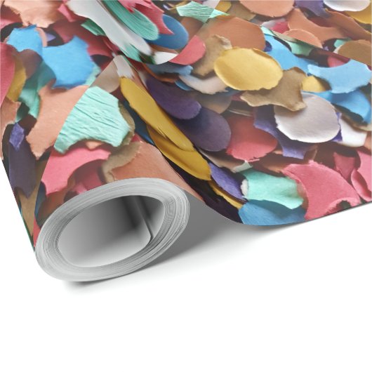 Confetti Karneval Party Farbige Papierstücke Stück Geschenkpapier (Rolleneckpunkt)
