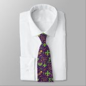 Confetti Kings Mardi Gras Tie Krawatte (Gebunden)