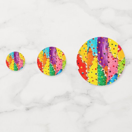 Confetti Konfetti (Rückseiten)