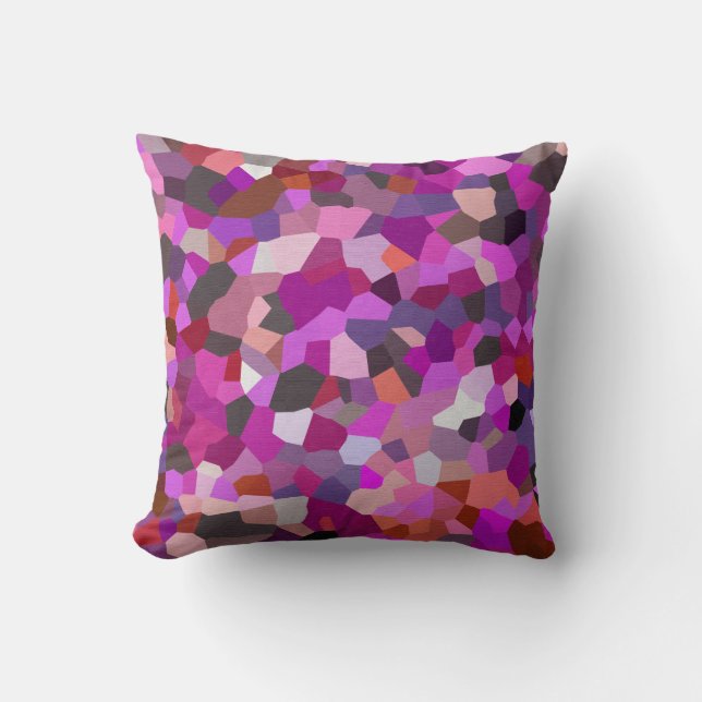 Confetti Magenta Mind Kissen (Vorderseite)