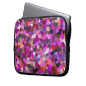 Confetti Magenta Mind Laptopschutzhülle (Vorderseite Links)