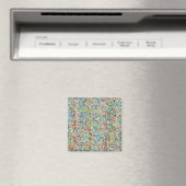 Confetti-Magnet Magnet (In Situ (Geschirrspüler))