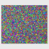 Confetti - mehrfarbig geschenkpapier (Flach)