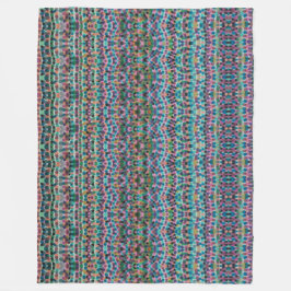 Confetti-Mosaik II-Fleece-Decke Fleecedecke