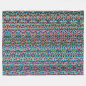 Confetti-Mosaik II-Fleece-Decke Fleecedecke (Vorderseite (Horizontal))