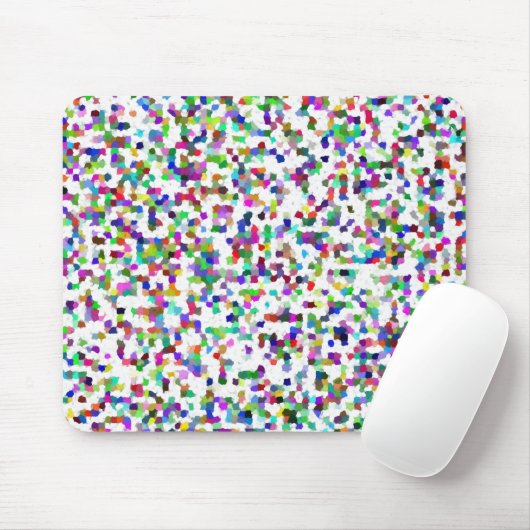 Confetti Mousepad (Mit Mouse)