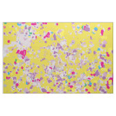 Confetti Muster Yellow Fabric Stoff (Fat Quarter (45,7 x 55,9 cm))