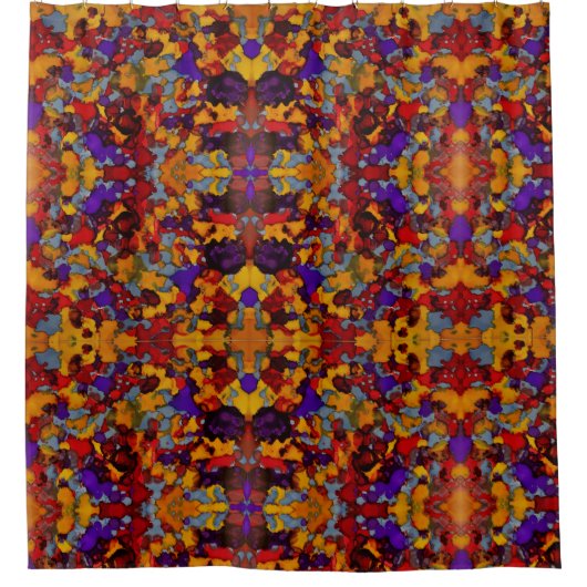 Confetti Nightmare Duschvorhang (Vorderseite)