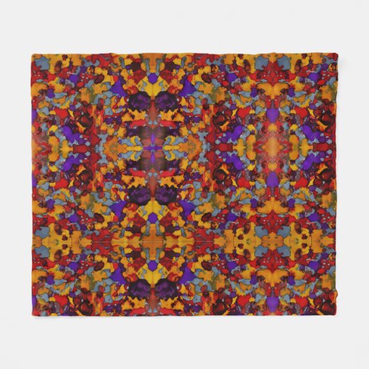 Confetti Nightmare Fleecedecke (Vorderseite (Horizontal))