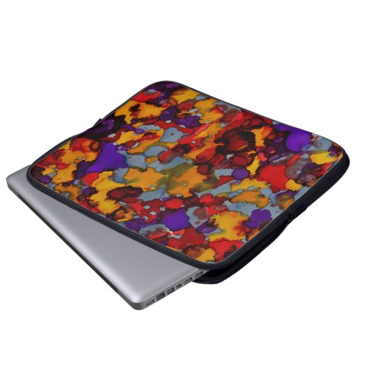 Confetti Nightmare Laptopschutzhülle (Vorne Knopf)