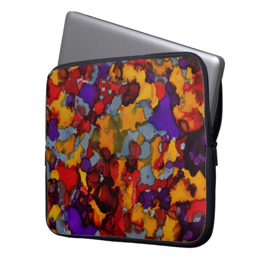 Confetti Nightmare Laptopschutzhülle (Vorderseite Links)