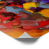 Confetti Nightmare Poster (Ecke)