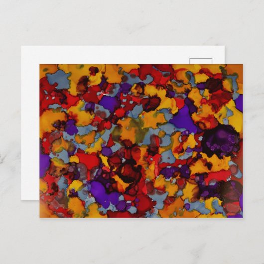 Confetti Nightmare Postkarte (Vorne/Hinten)