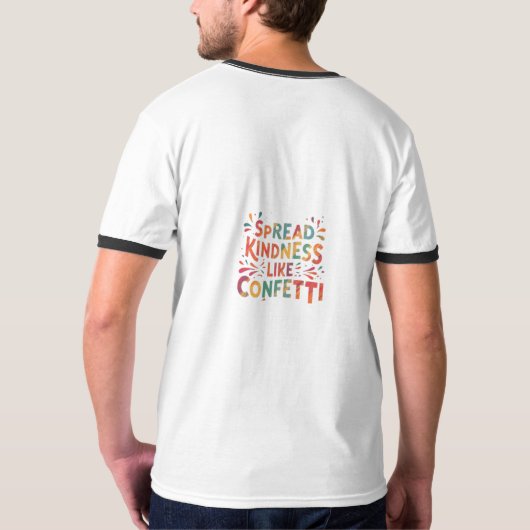Confetti of Kindness T-Shirt (Rückseite)