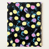 Confetti Paint Splash Multicolor Custom Planer (Rückseite)