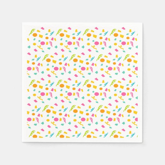 Confetti Paper Napkins Serviette (Vorderseite)