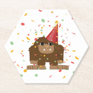 Confetti Party Bigfoot Untersetzer