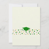 Confetti Party Einladung 2015 Abschluss (Rückseite)