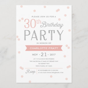 Confetti-Party Einladung   Geburtstag