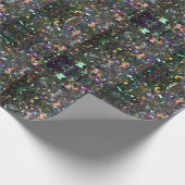 Confetti-Party Geschenkpapier (Ecke)