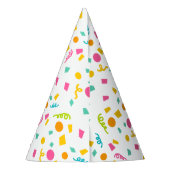 Confetti-Party-Hut Partyhütchen (Rückseite)