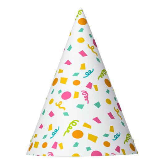 Confetti-Party-Hut Partyhütchen (Vorderseite)