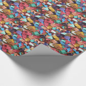 Confetti Party Karneval Farbiges Papier Funny Funn Geschenkpapier (Ecke)