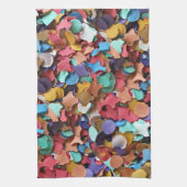 Confetti Party Karneval Farbiges Papier Funny Funn Geschirrtuch (Vertikal)