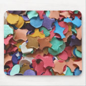 Confetti Party Karneval Farbiges Papier Funny Funn Mousepad (Vorne)