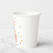 Confetti Party Pig Paper Cup Pappbecher (Links)