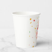 Confetti Party Pig Paper Cup Pappbecher (Rechts)