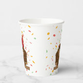 Confetti Party Sasquatch Bigfoot Pappbecher (Links)