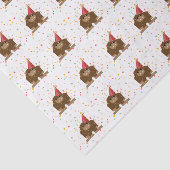 Confetti Party Sasquatch Bigfoot Seidenpapier (Ausschnitt)