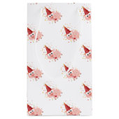 Confetti-Party-Schwein Kleine Geschenktüte (Rückseite)