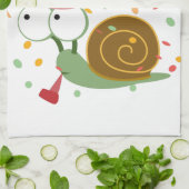 Confetti Party Snail Küchentuch (Gefaltet)