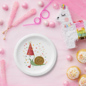 Confetti Party Snail Pappteller (Party)