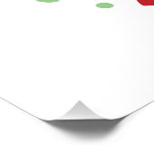 Confetti Party Snail Poster (Ecke)