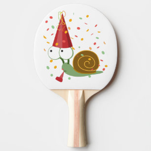 Confetti Party Snail Tischtennis Schläger