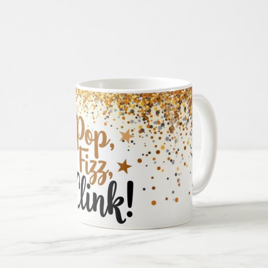 Confetti Party Tasse (VorderseiteRechts)